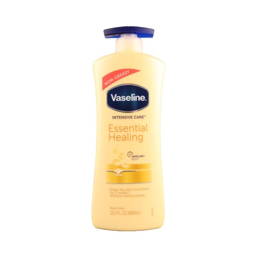 Vaseline Lotion 600ml Essential Healing Pump (O)