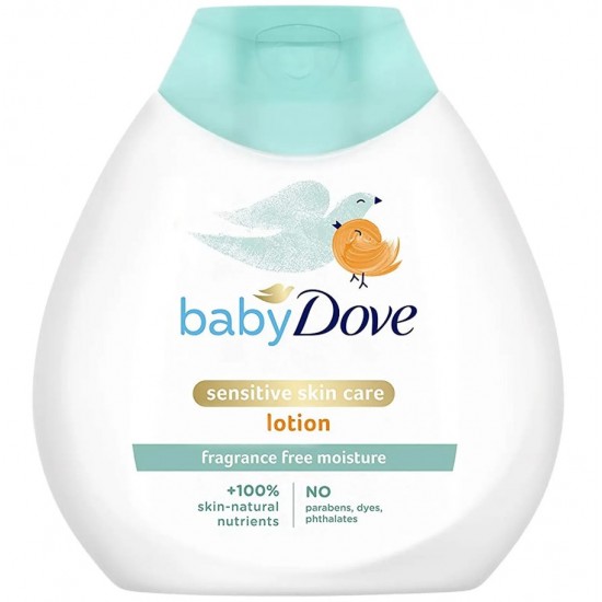 Dove Baby Lotion 200ml Sensitve Fragrance Free Moisture*