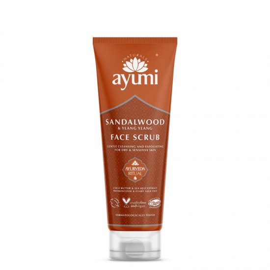 Ayumi Sandalwood & Ylang Ylang Face Scrub 125ml