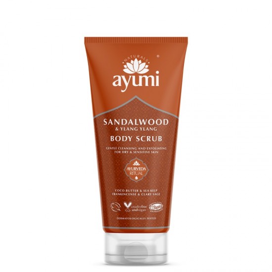 Ayumi Sandalwood & Ylang Ylang Body Scrub 200ml