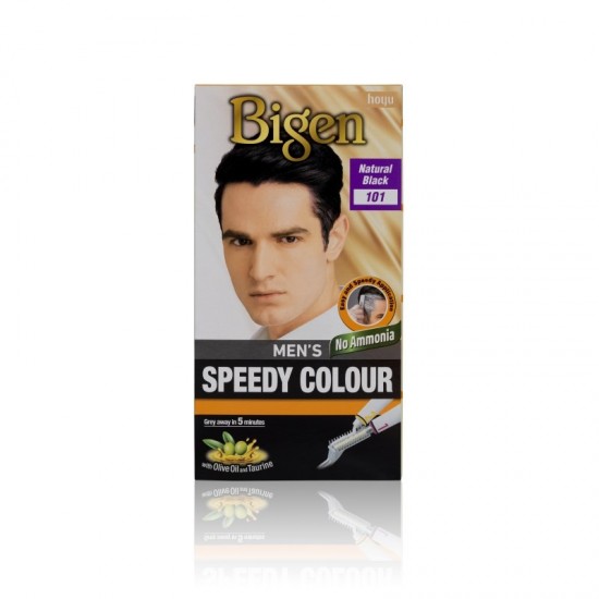 Bigen Men's Speedy Colour 101 Natural Black