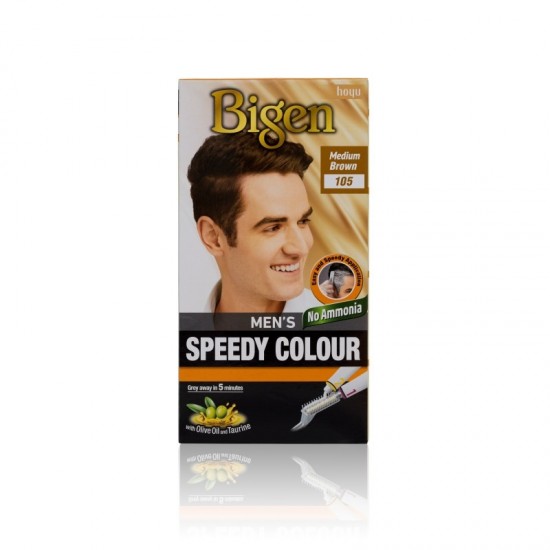 Bigen Men's Speedy Colour 105 Medium Brown