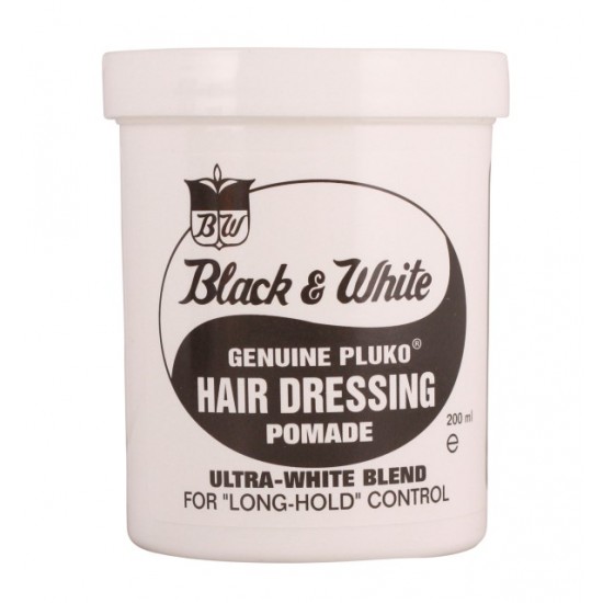 Black & White Hair Dressing Pomade 200ml