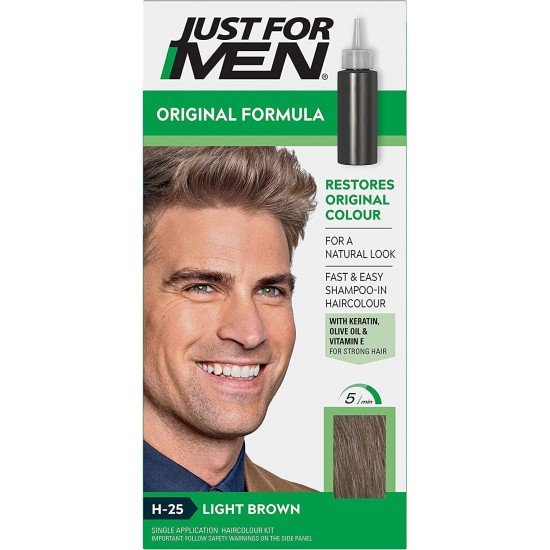 Just for Men Hair Colour H25 Light Brown