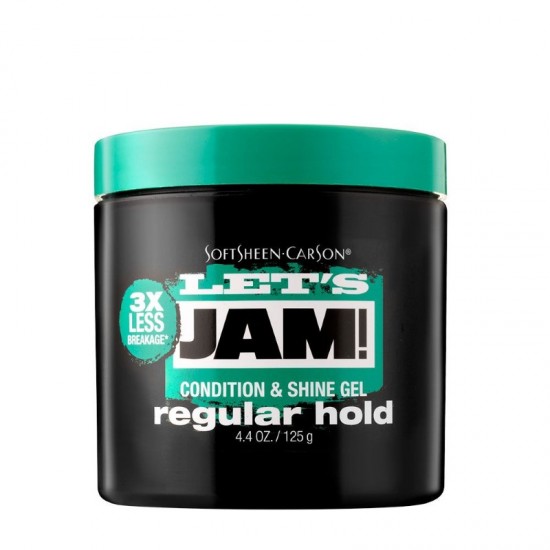 Let's Jam Gel 4.25oz Regular Hold (green)  