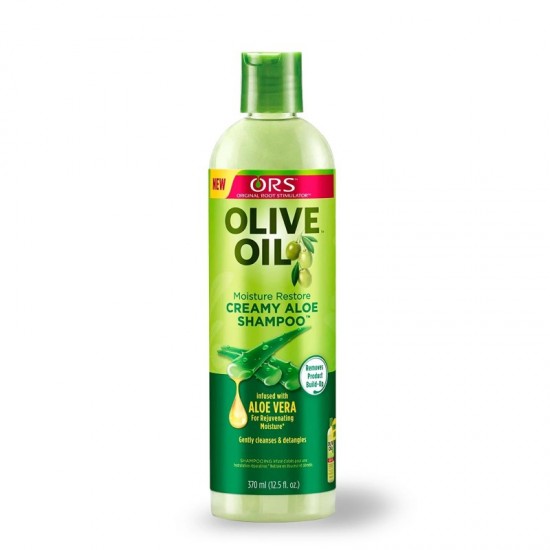 ORS Olive Oil Creamy Aloe Shampoo 370ml (12oz)