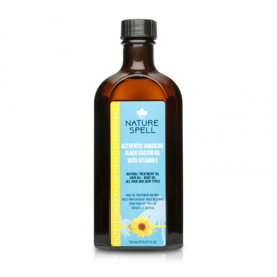 Nature Spell Jamaican Black Castor Oil 150ml With Vitamin E