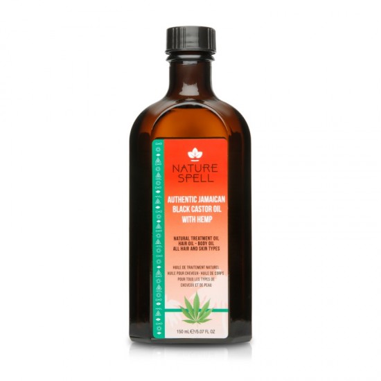 Nature Spell Jamaican Black Castor Oil 150ml With Hemp