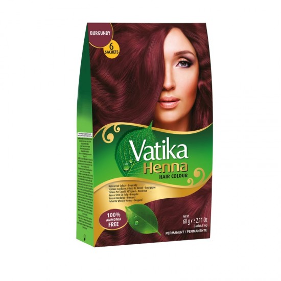 Vatika Henna Hair Colour 60g Burgundy