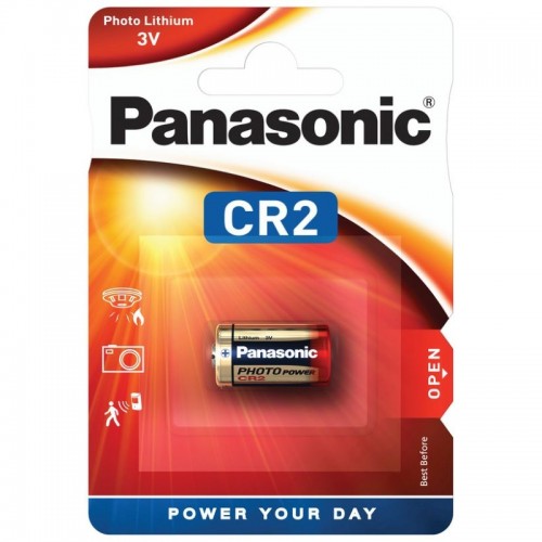 Panasonic Photo Lithium Batteries 3V CR2 (D)