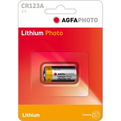 AGFA Lithium Camera Batteries CR123A (D)