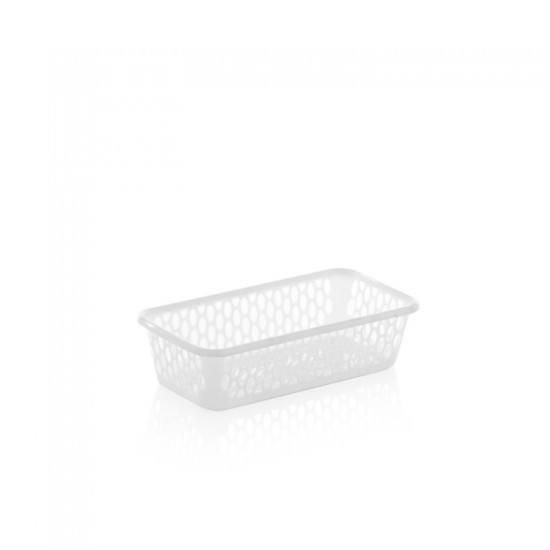 Leecroft Handy Basket Mini 20cm White