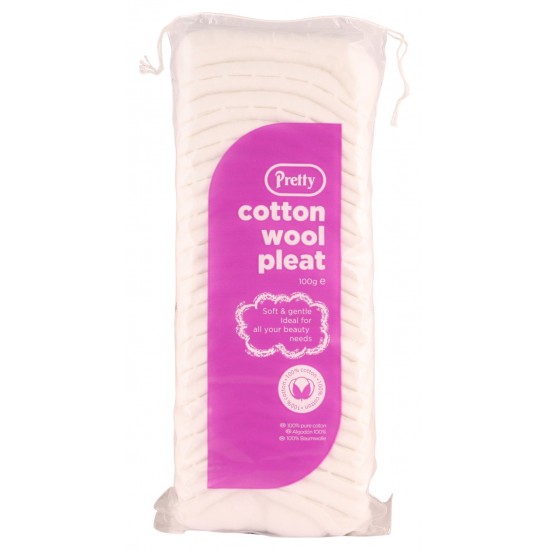 Pretty Cotton Wool PLEATS 80g Large 
