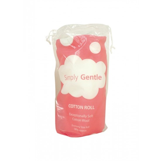 *DISCONTINUED*Simply Gentle Cotton Wool Rolls 180g