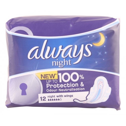 Always Ultra Sanitary Pads Day & Night 10's