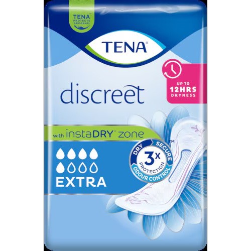 Tena Lady Discreet Incontinence Pads Extra 10's