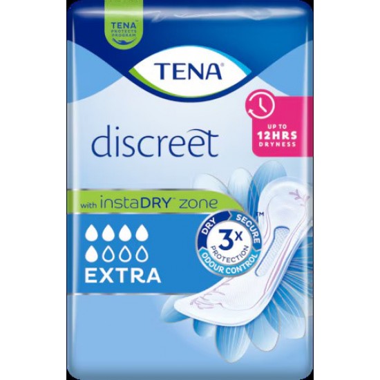 *DISCONTINUED* Tena Lady Sanitary Pads Extra 10's