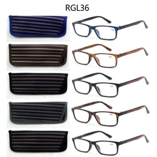 *DISCONTINUED*Funky Reading Glasses Men's RGL36