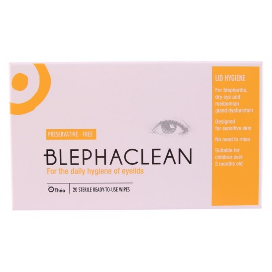 Blephaclean Wipes 20's