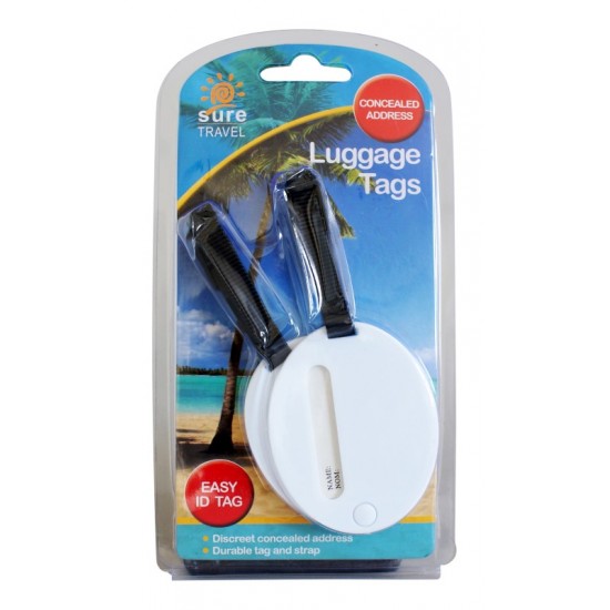 Sure Travel Luggage Tags 2pk