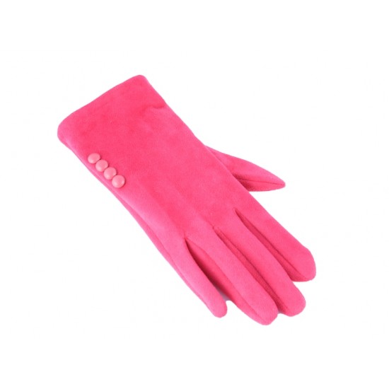 Ladies Suede Effect Gloves Assorted