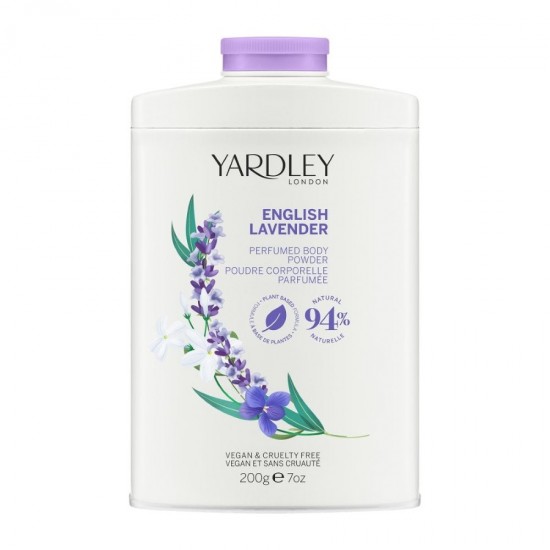 Yardley English Lavender Perfumed Talc 200g