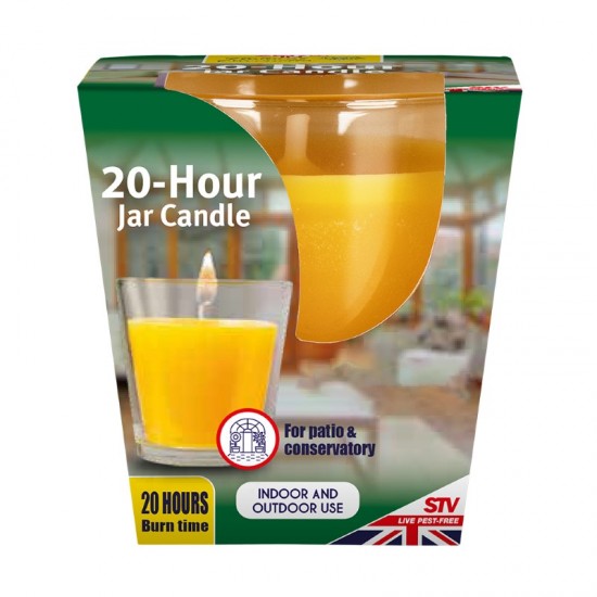 Zero In Citronella 20 Hour Jar Candle