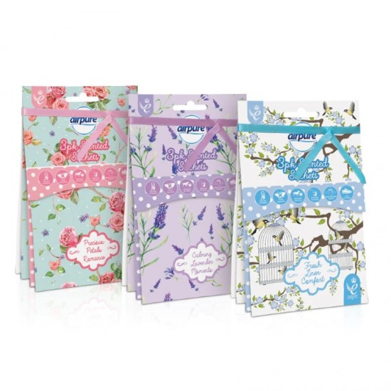 Airpure Scented Sachets Assorted