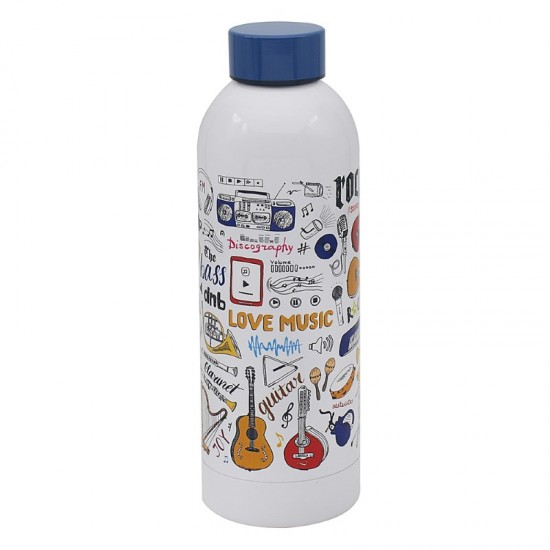 Drinks Bottle 23cm Love Music LP95552