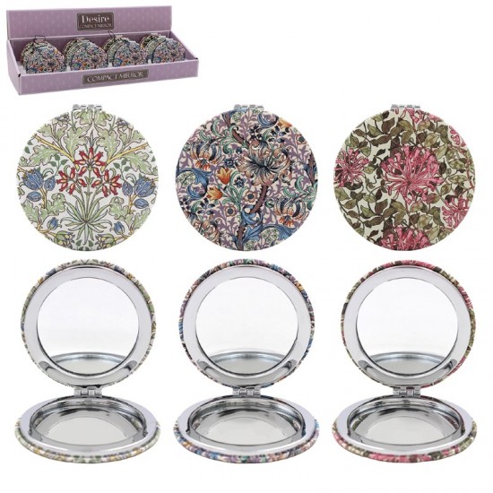 Desire William Morris Honeysuckle Assorted Compact Mirror LP73150