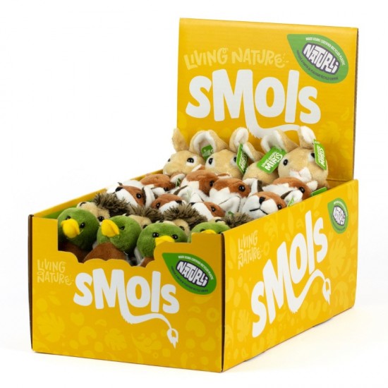 SMOLS Mini Buddies Assorted 10cm Wildlife (yellow box)