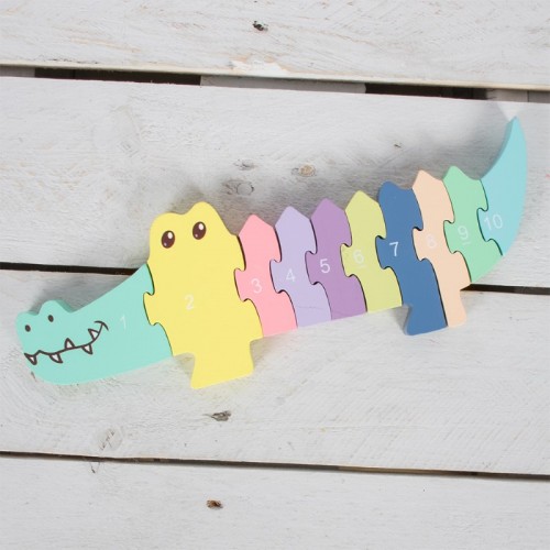 Let's Learn Puzzle Crocodile LP62062 (D)