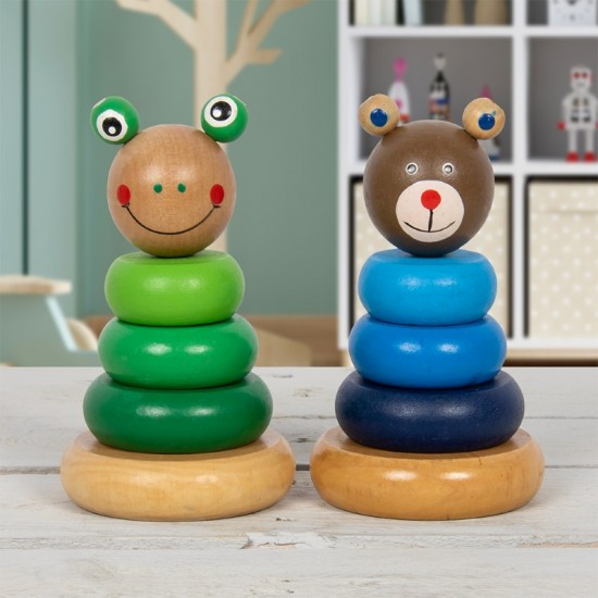 Lets Learn Bear & Frog Stacker LP62058