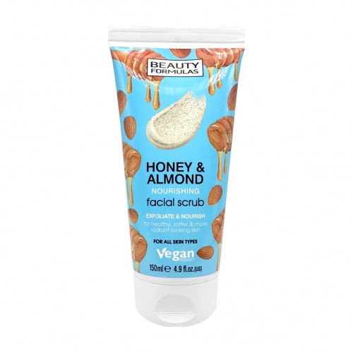 BF Facial Scrub 150ml Nourishing Honey & Almond