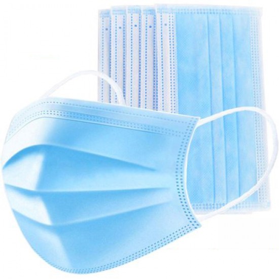 Surgical 3ply Mask Box of 50 Blue