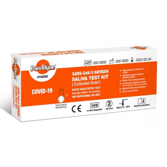 EXPIRED Panodyne Saliva Antigen Test Kit (Orange Box)*