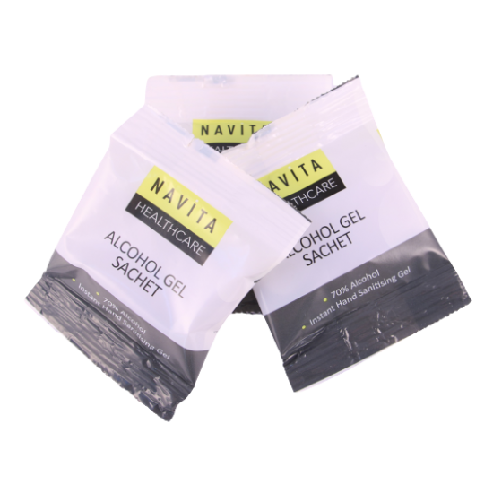 Navita Healthcare Alcohol Gel Sachets 10's