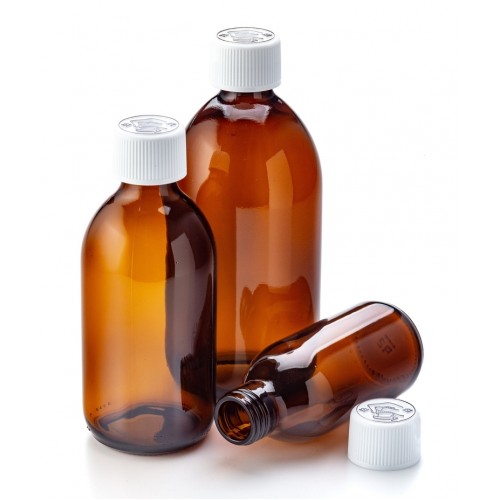 MedoPac Glass Bottles 500ml (D)