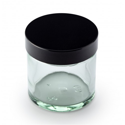 Clear Ointment Jar & Cap 250ml (D)
