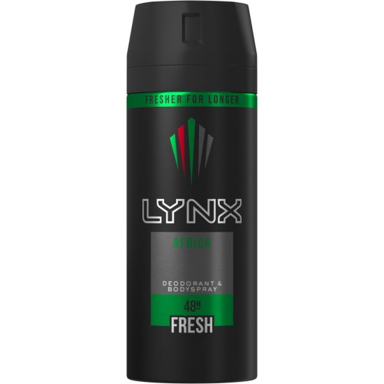 Lynx Body Spray 150ml Africa 