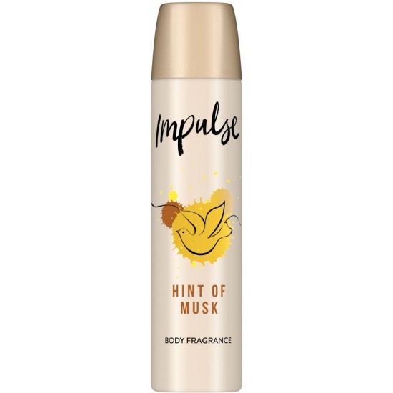 Impulse Body Spray 75ml Hint of Musk 
