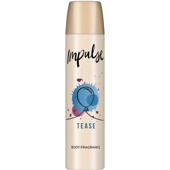 Impulse Body Spray 75ml Tease 