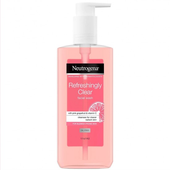 Neutrogena Refreshingly Clear Facial Wash 200ml (pump)