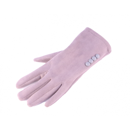 Ladies Suede Effect Gloves Assorted