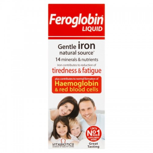 **Vitabiotics Feroglobin Liquid 200ml