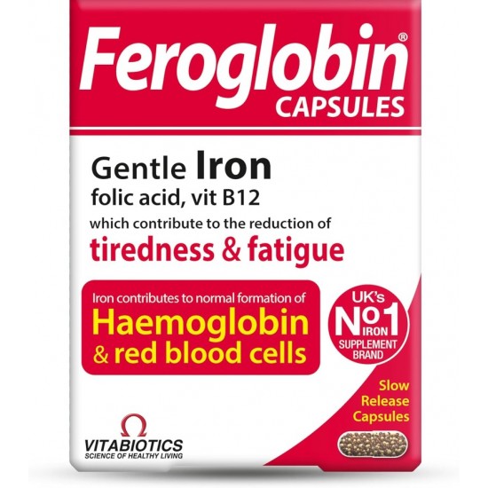 **Vitabiotics Feroglobin Capsules 30's