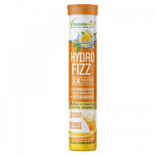 Vitaminnica Hydro Fizz Effervescent Tablets 20's Orange