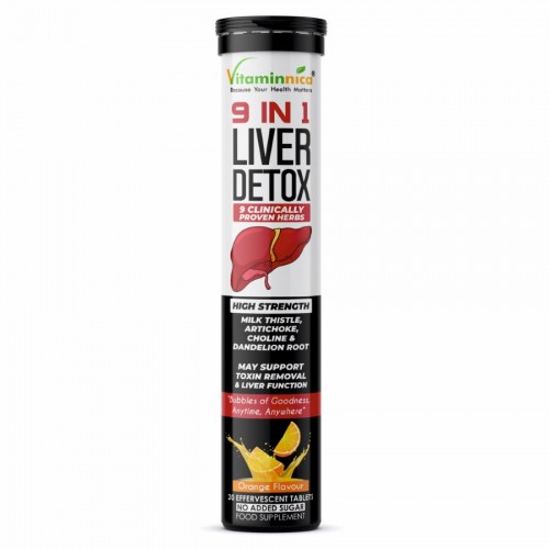 **Vitaminnica Effervescent Tablets 20's Liver Detox 9in1