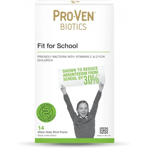 Pro-Ven Biotics Fit for School Stick Packs 14's