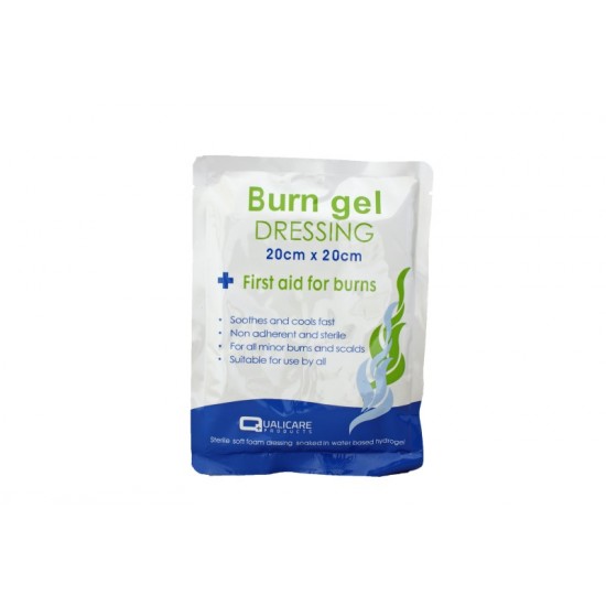 Qualicare Burn Gel Dressing 20cm X 20cm